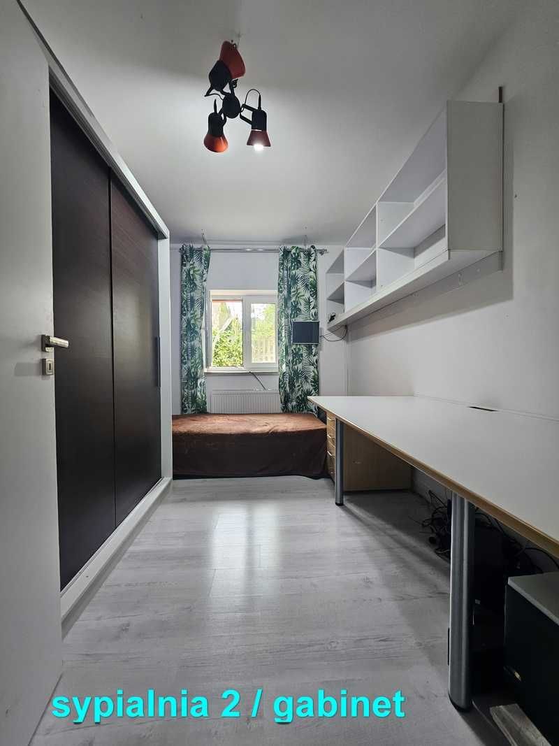 Dom 3 sypialnie + salon w centrum łomianek klima,parking, wyposażenie