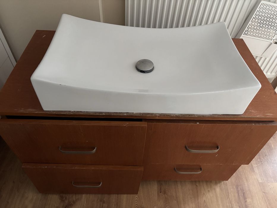 Umywalka z szafką 100x60 cm