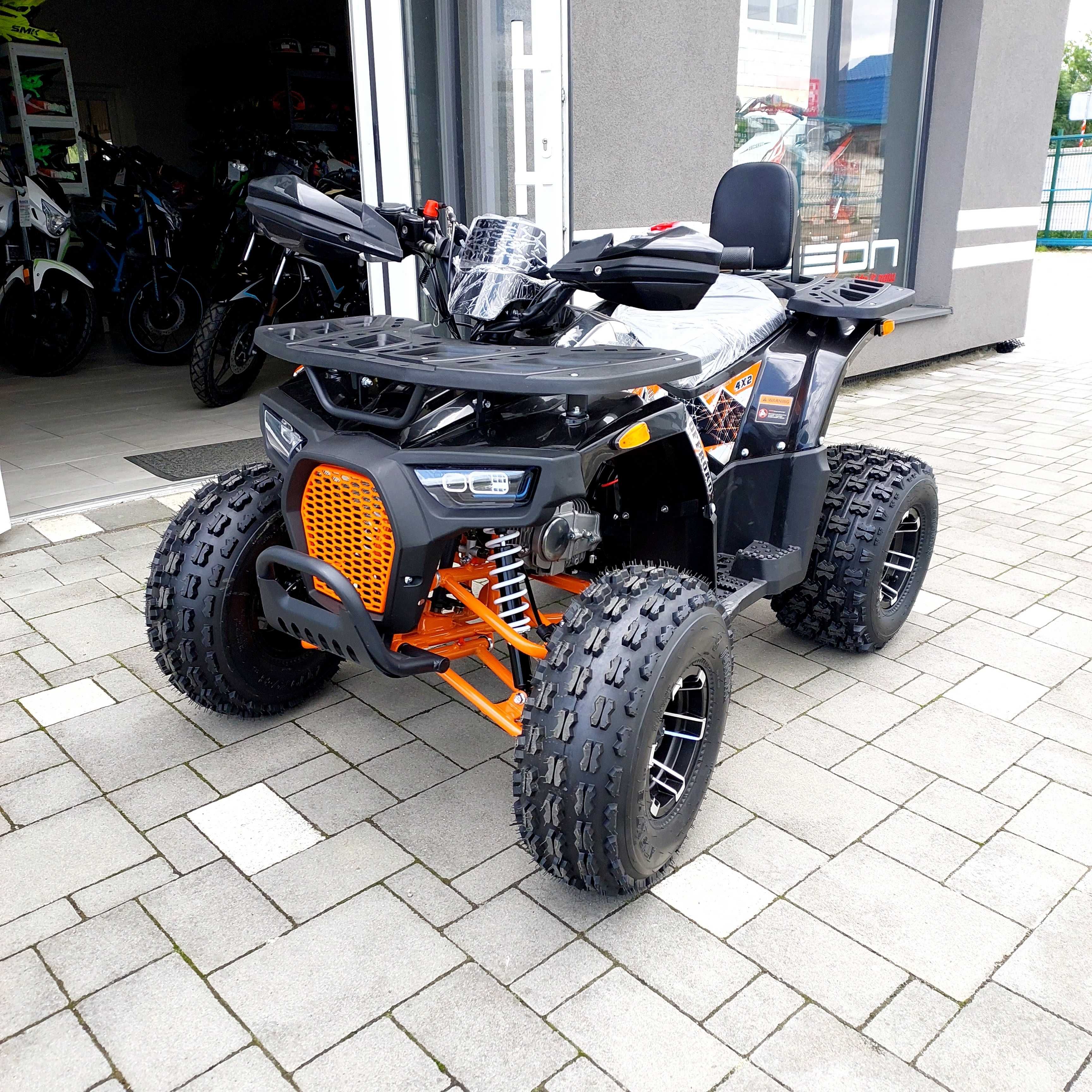 Квадроцикл Exdrive Hunter 125, автомат, LED освітлення, доставка