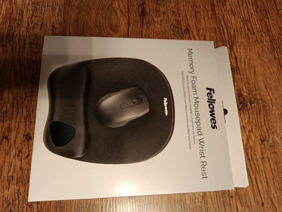 Ergonomiczna,żelowa podkładka pod mysz Fellowes