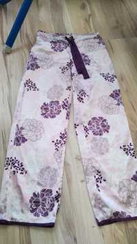 Spodnie od piżamy 36 S różowe eleganckie śliczne