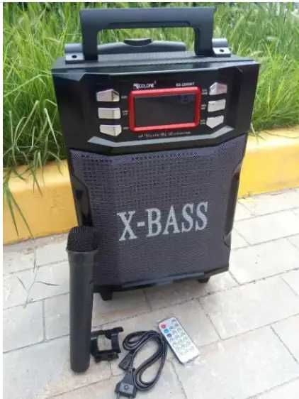 ‼️Колонка 2900 BT FM/USB/Bluetooth на акумуляторі з мікрофоном 80 Вт‼️