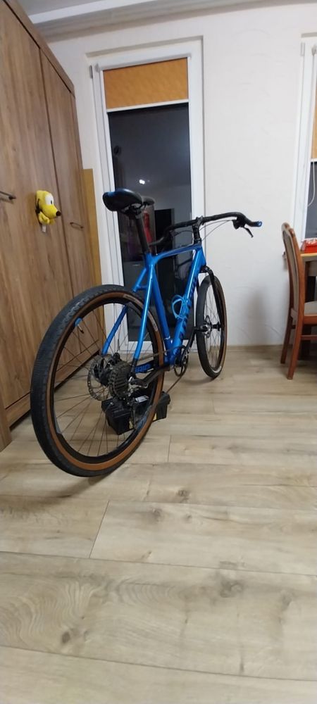 Rower gravel accent furious niebieski 1x10