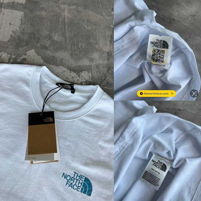 Футболка TNF The North Face Premium з qr-code і біркою 57/9-04