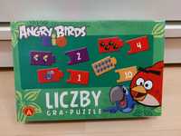 Gra puzzle Angry Birds Liczby