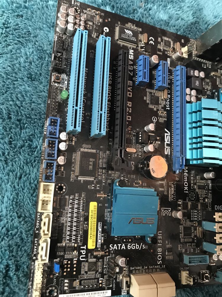 Motherboard + 16gb RAM