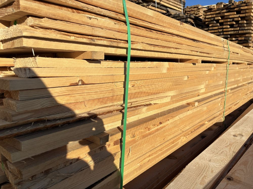 Deska szalunkowa 25x120x4000 i 25x150x4000 – klasa III – 900 zł/m³