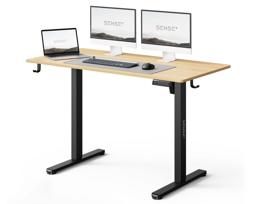 Компютерний стіл з електрорегулюванням висоти Sense7 Nojo LIGHT 120x60