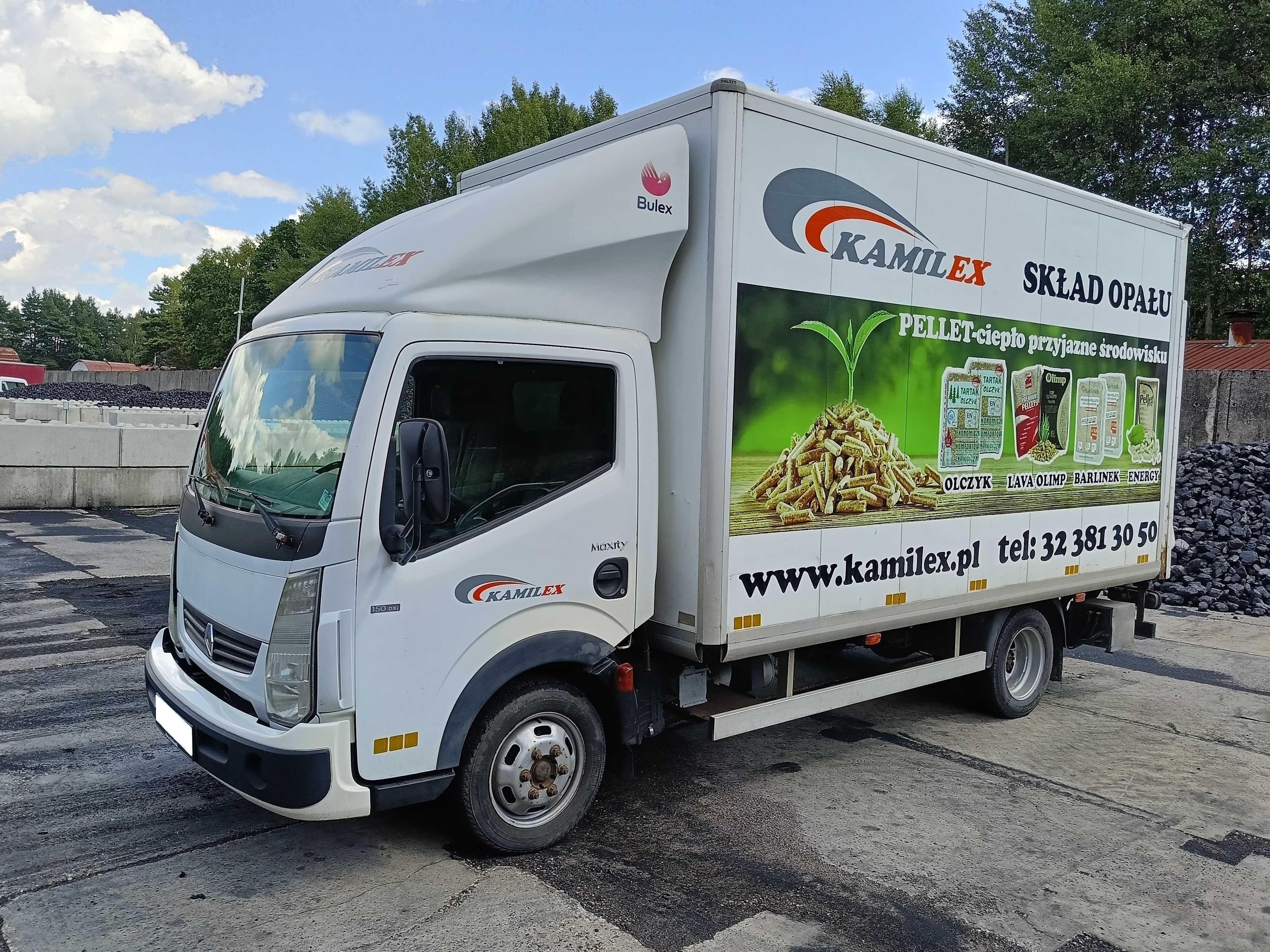RENAULT Maxity kontener + winda