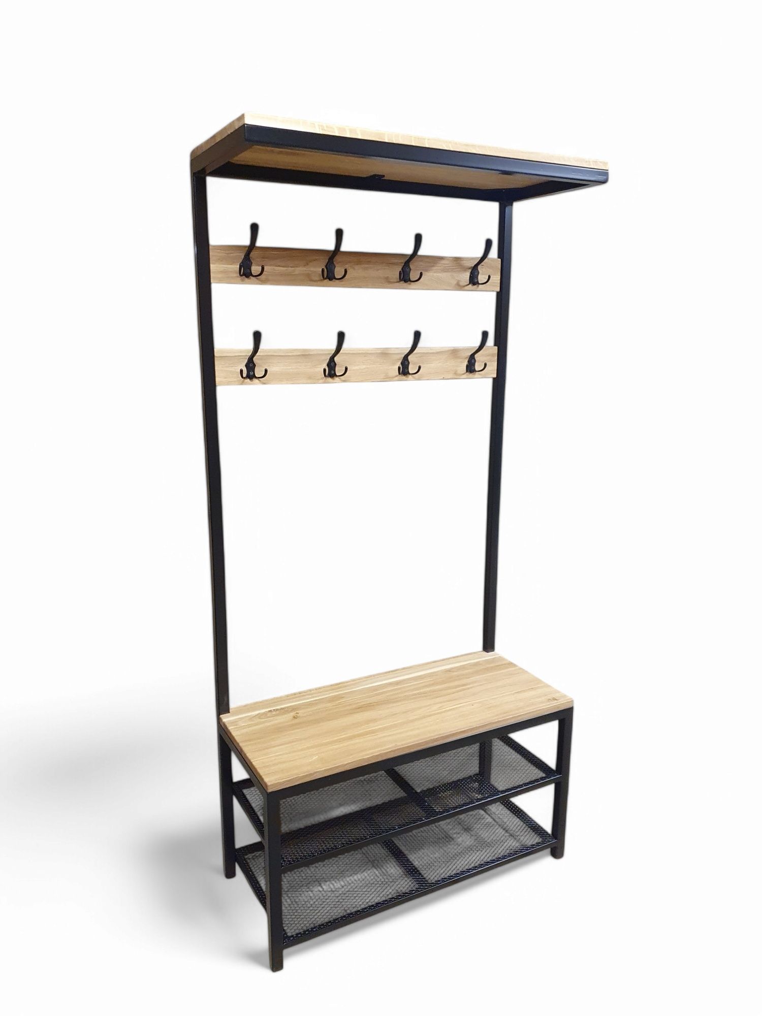 Wieszak do przedpokoju w stylu loft