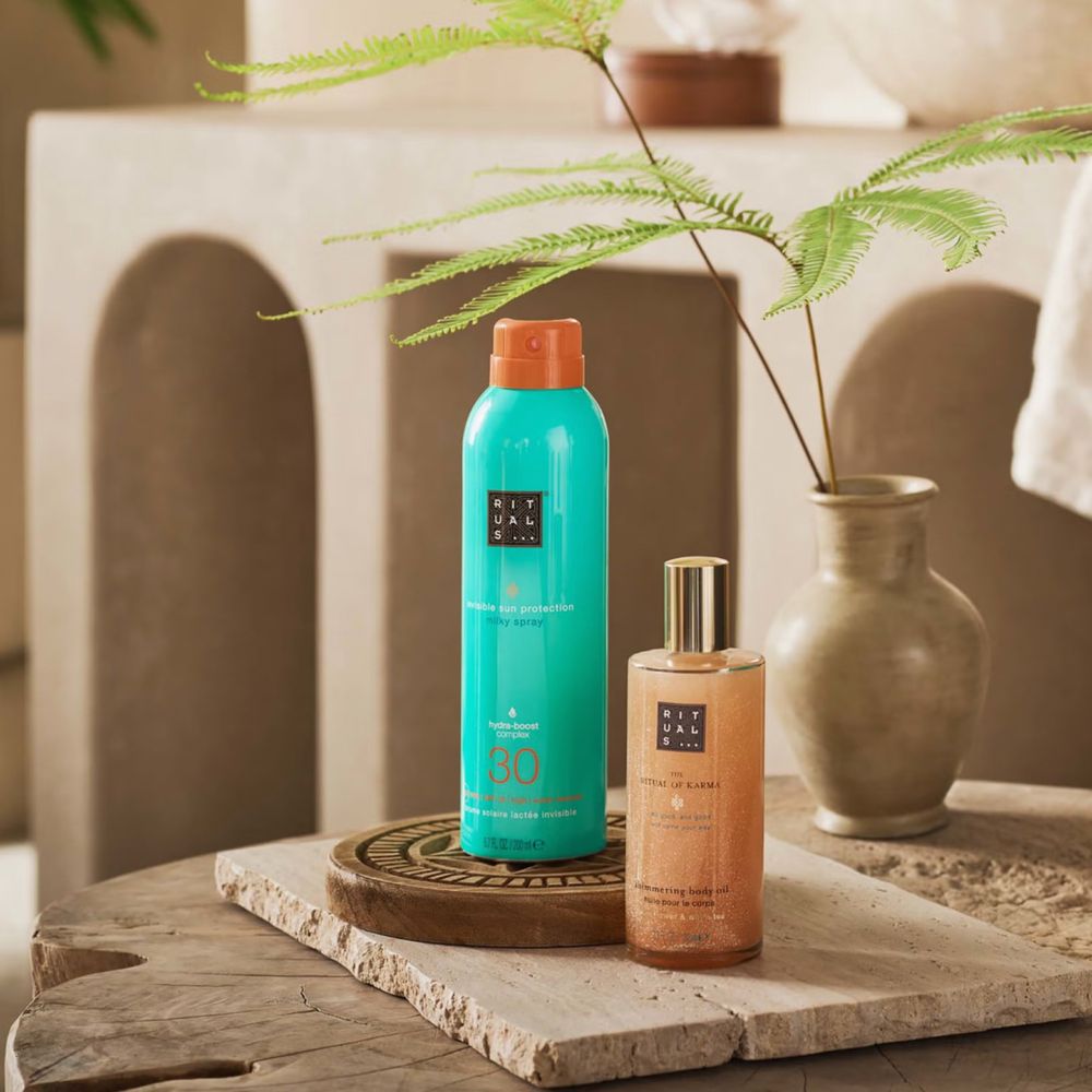 Набір для тіла Rituals Summer Duo (молочко-спрей для засмаги і олія)