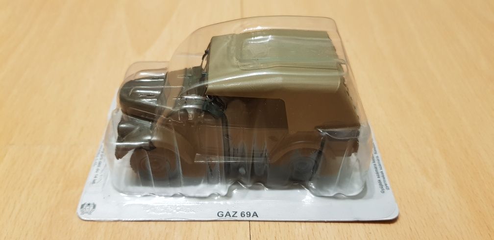 GAZ 69A - 1:43, Kultowe auta PRL-u, DeAgostini