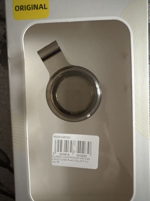 etui na Airtag czarne wodoodporne