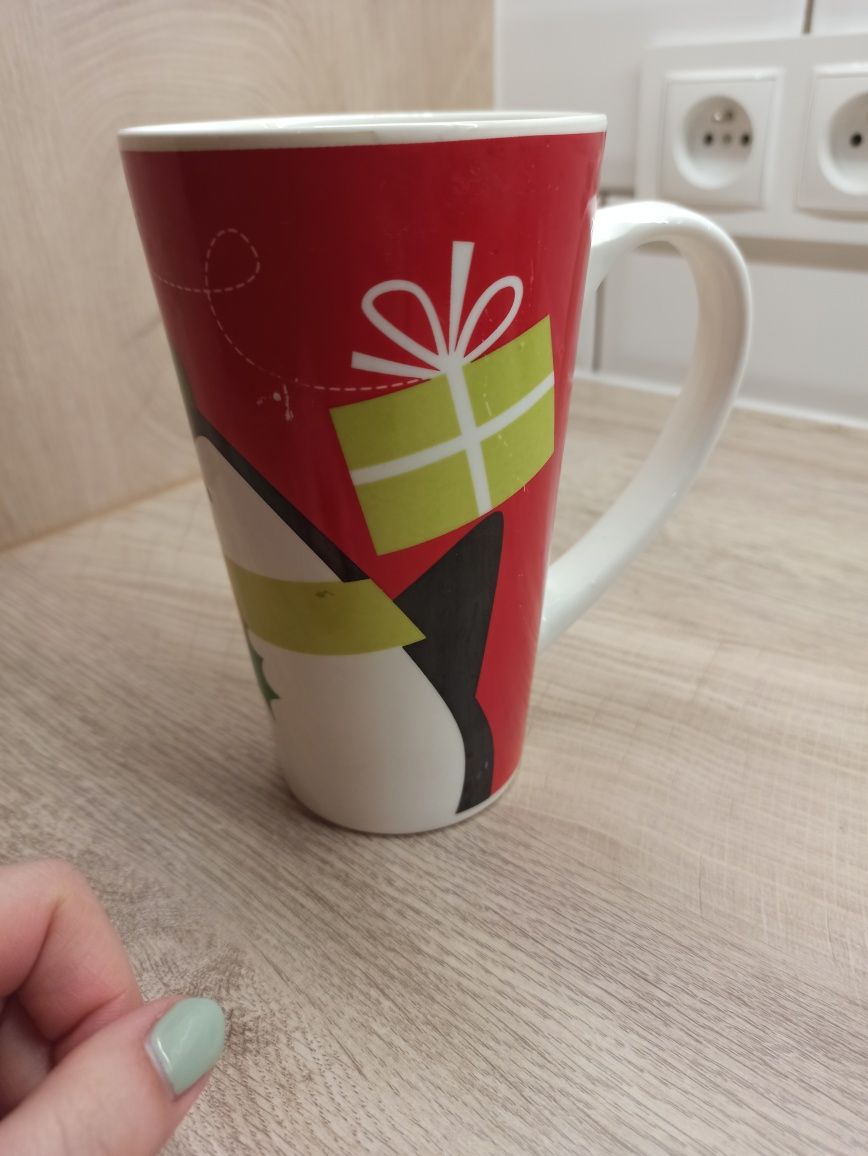 Kubek świąteczny z pingwinem home&you