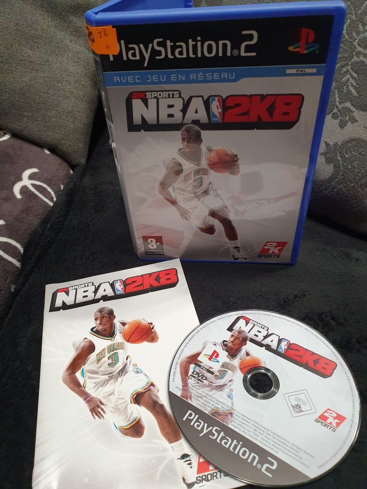 Gra gry ps2 playstation 2 NBA 2k8 2008 koszykówka unikat