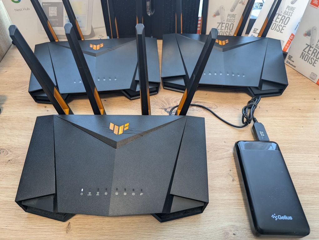Продаю маршрутизатори WiFi 6 ASUS TUF Gaming AX3000 v2 Mesh Gigabit
