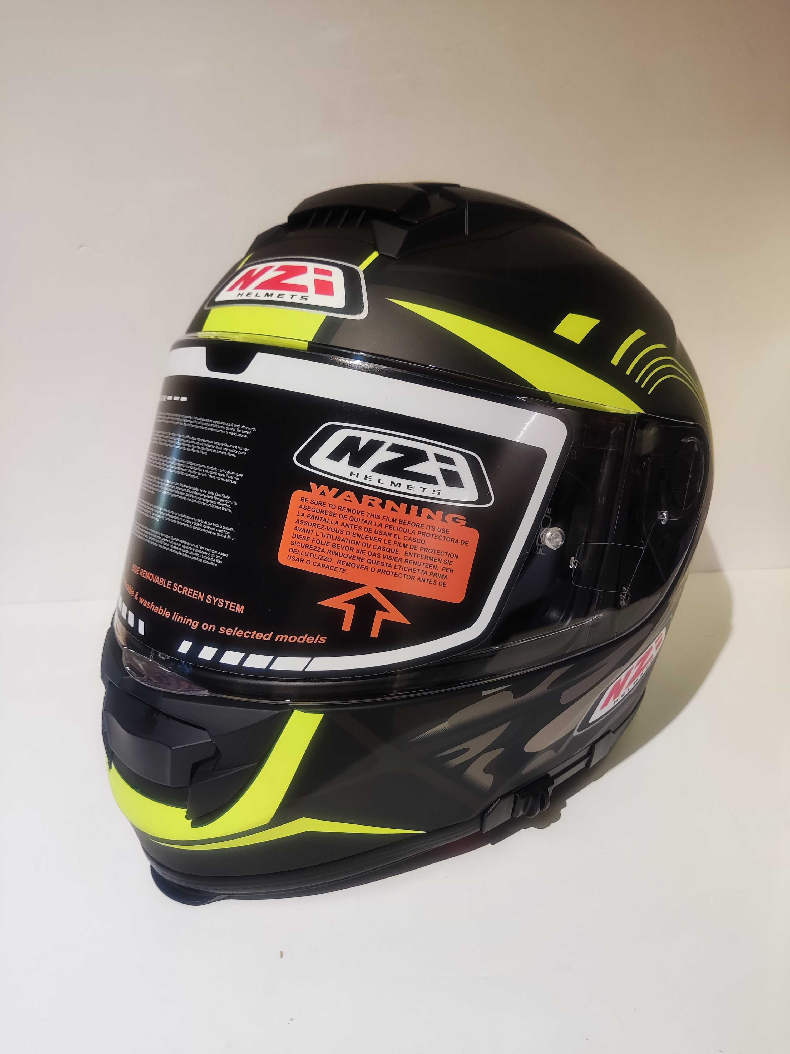 Capacete integral NZi mota scooter novo