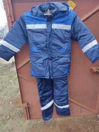 Костюм зимний рабочий,спецодежда,полукомбинезон и куртка рабочая