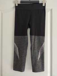 Legginsy treningowe h&m sport 3/4 S