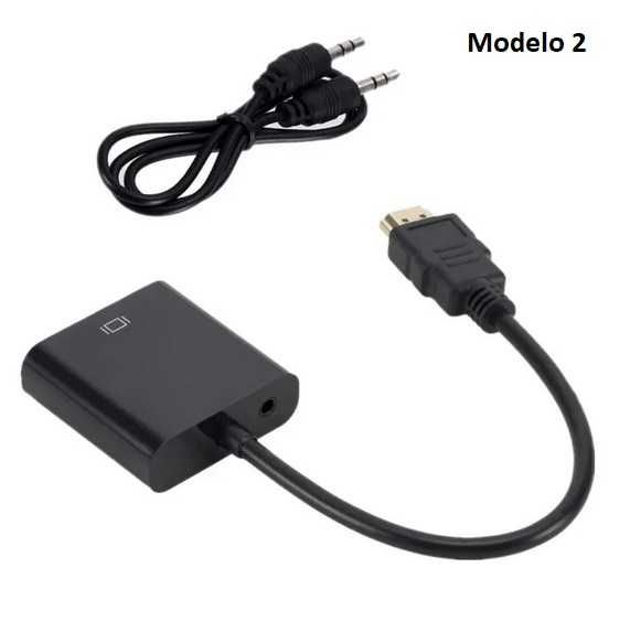 Adaptador HDMI Para VGA 1080p / 4K