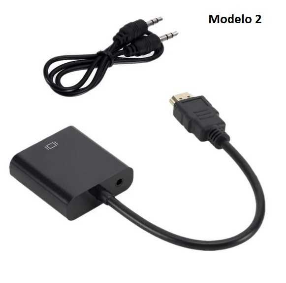 Adaptador HDMI Para VGA 720p/1080p