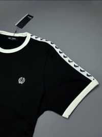 Fred Perry футболка на лампасах