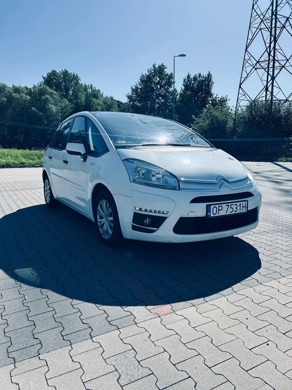 Citroën C4 Picasso zadbany , bogata wersja - długie opłaty