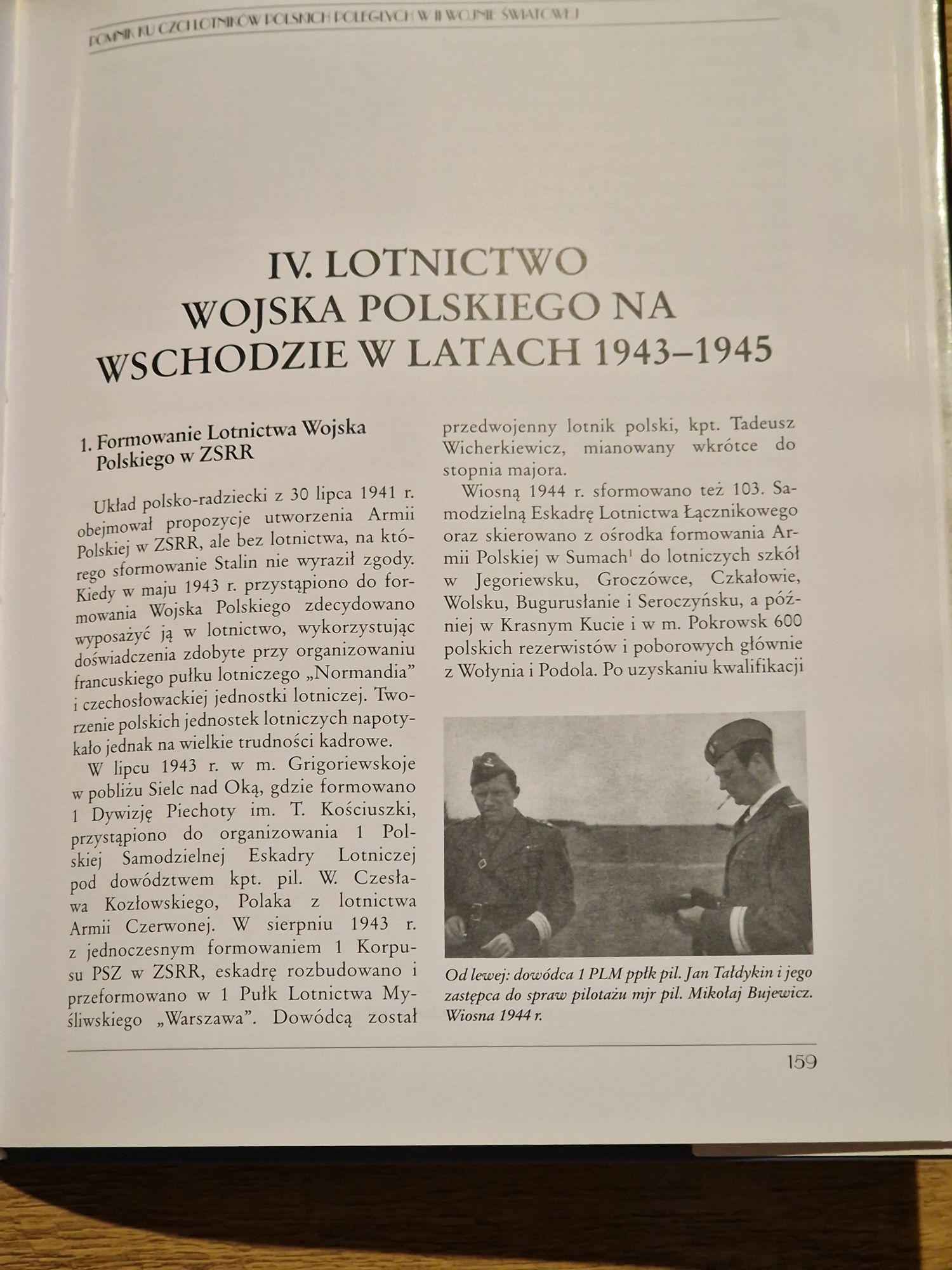 Książka Pomnik Ku Czci Lotników Polskich Poległych w II Wojnie Świat