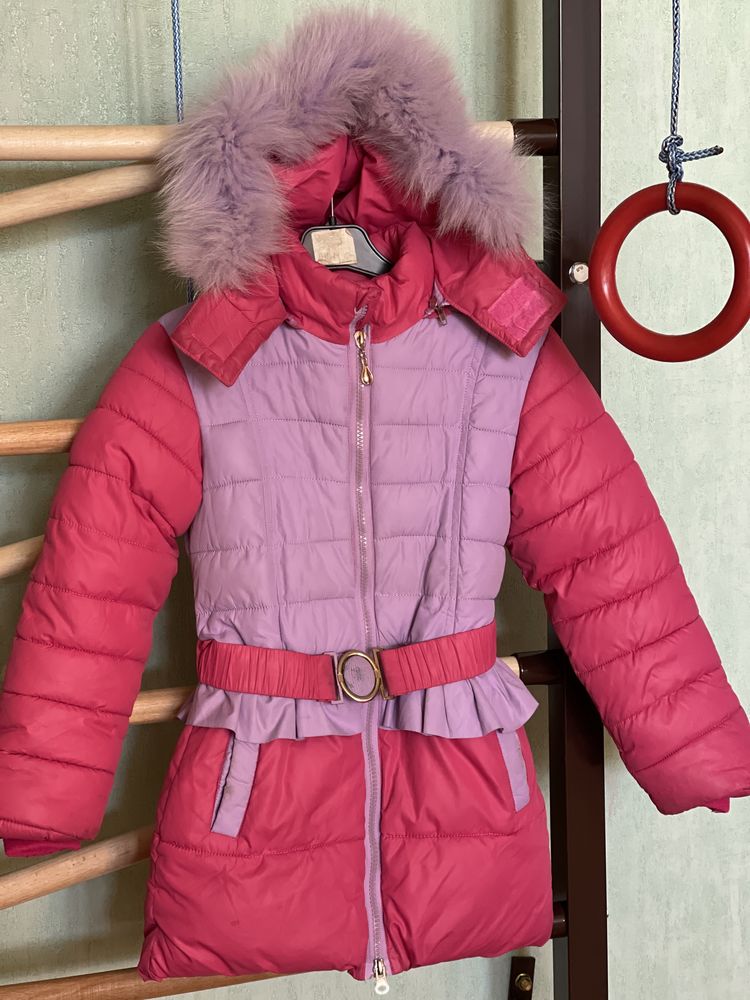 Зимове пальто для 5-6 років