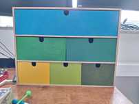 Minikomoda moppe ikea 42x18x32 cm