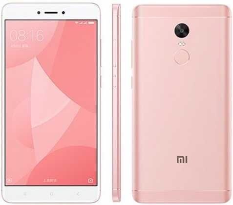 Смартфон Xiaomi Redmi Note 4 4/64GB Rose Gold 2SIM 5.5"IPS 13мп/5мп