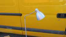 Lampa podłogowa metalowa 150cm