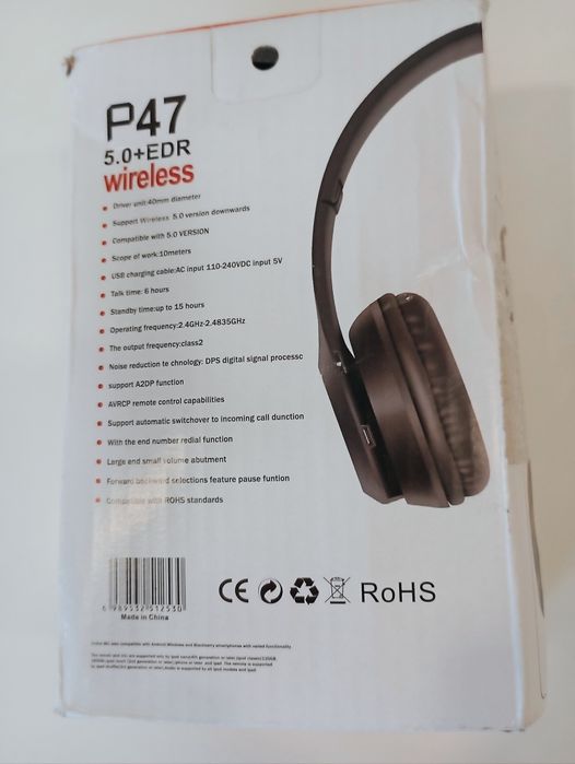 Fones  Bluetooth