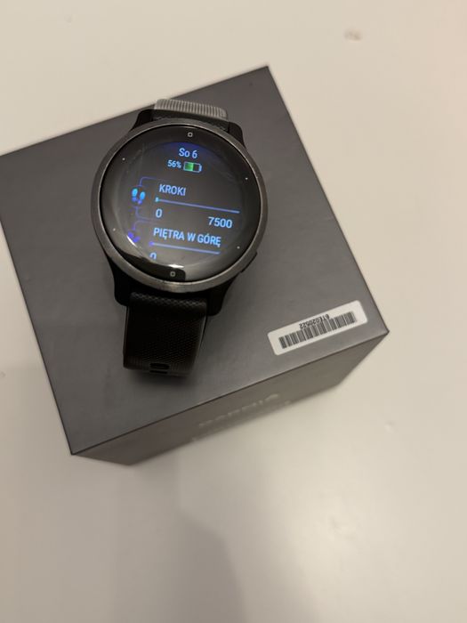 Garmin Venu 2S (czarny)