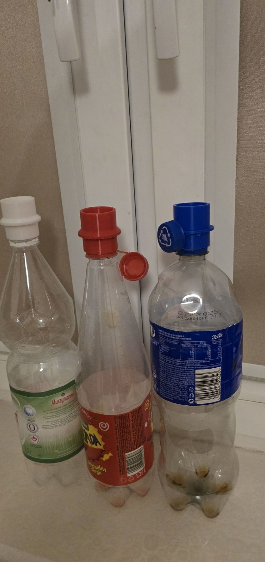 Sodastream  3szt bez gwintu dou tetra spiryt one touch etera art