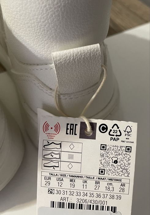 Buty sportowe na platformie Zara