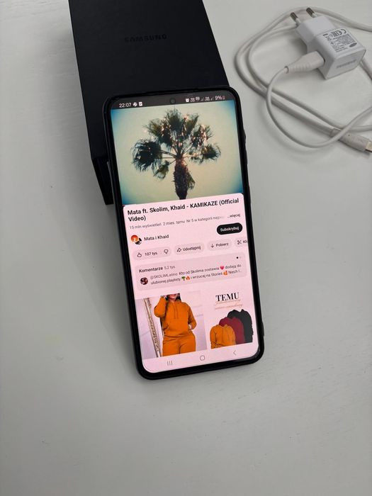 Samsung Galaxy S21 plus , 128G bateria bardzo dobry stan Komplet