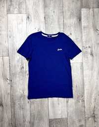 Super dry футболка L размер синяя оригинал