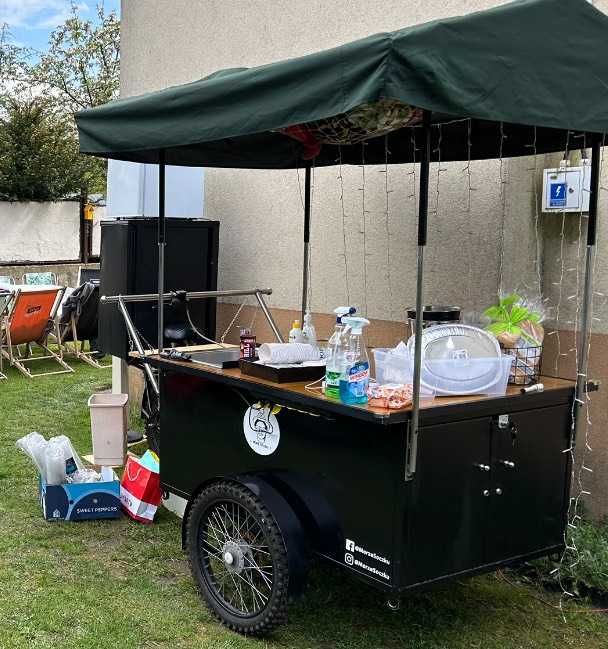 Rower gastronomiczny, całe wyposażenie
