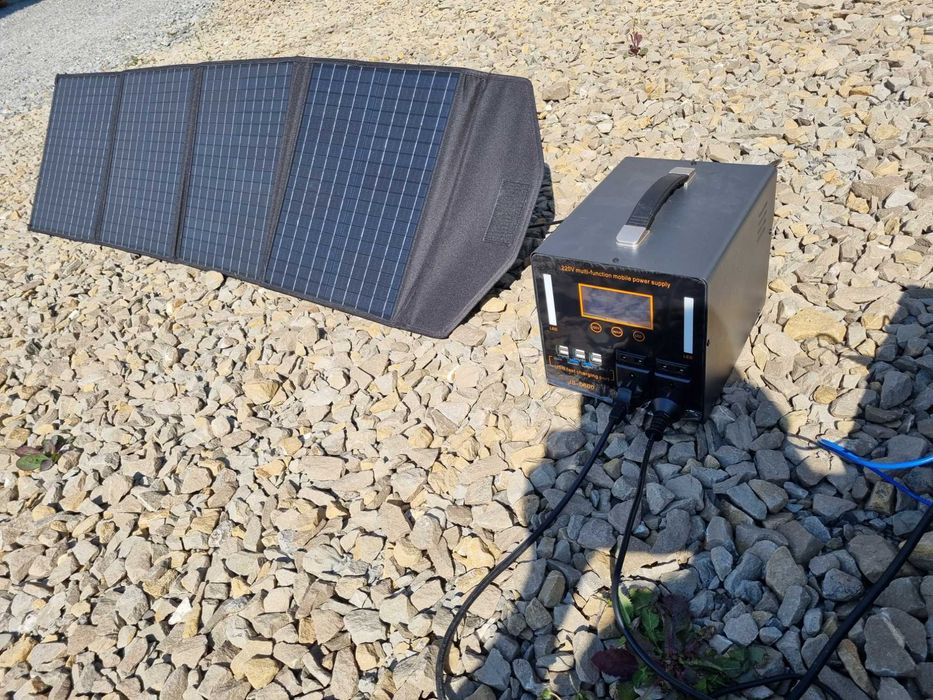 ДБЖ ИБП UPS Портативна зарядна станція, виробляє від сонця 1000Вт