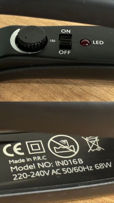 Плойка для волосся Infinity потрійна хвиля 25 мм