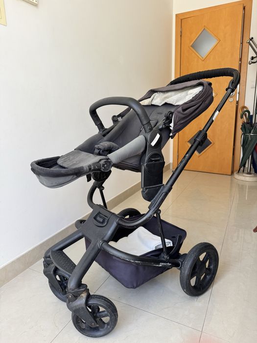 Carrinho bebe easywalker harvey, e ovo besafe para bebe