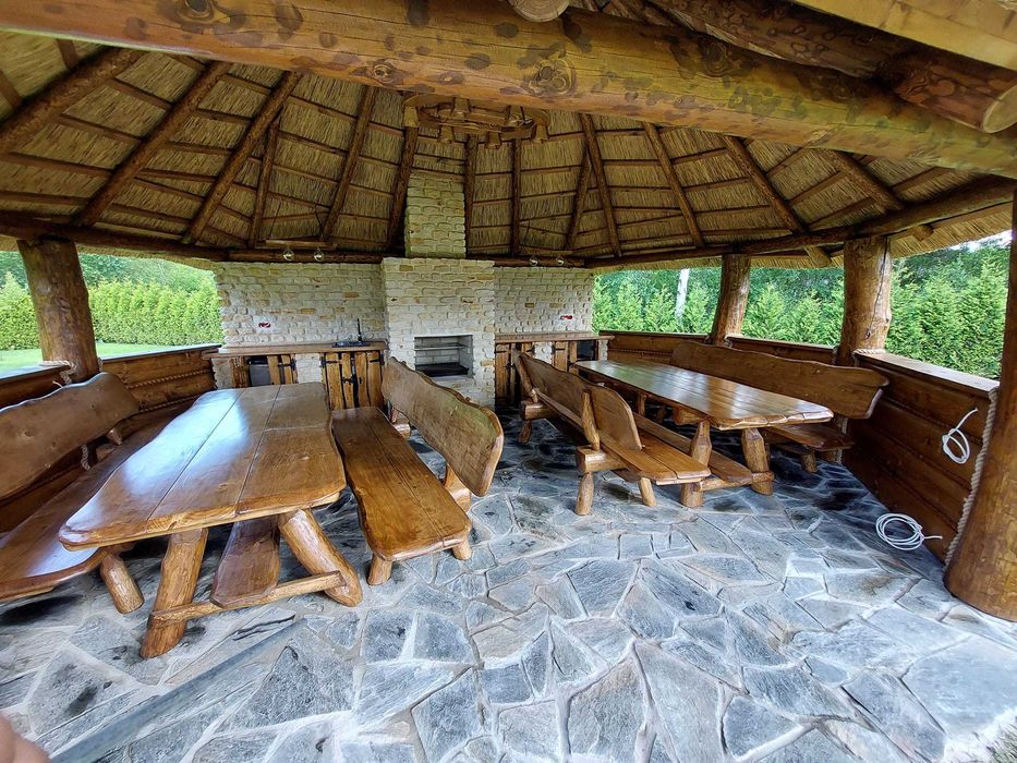 Kostka/cegła kamień piaskowiec-(płot,grill,altanka)