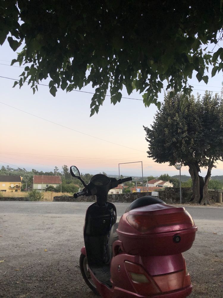 Scooter eletrica restaurada