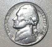 монета FIVE CENTS 1961 р!