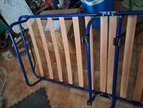 Cama estrado com rodas novo