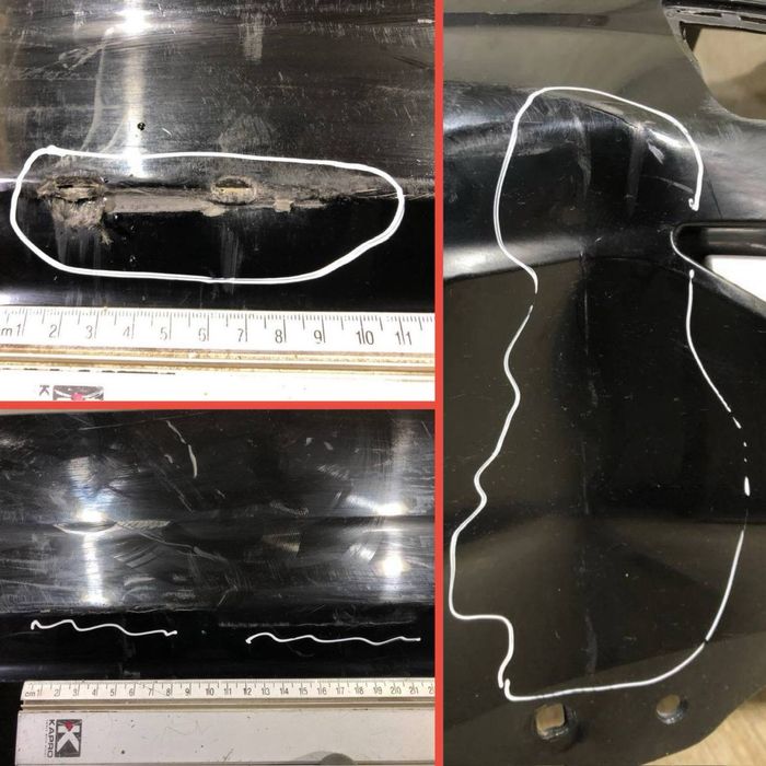 Бампер задний BMW 2 U06 | 2021 2022 2023 2024 г