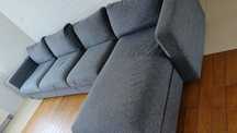 Sofa 3-os VIMLE rozkładana plus sekcja leżanka