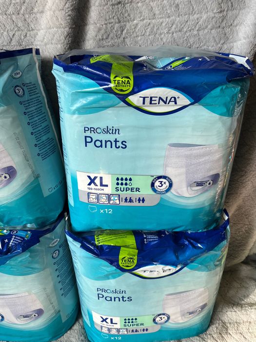 Pieluchomajtki TENA rozm XL 48 sztuk 4x12