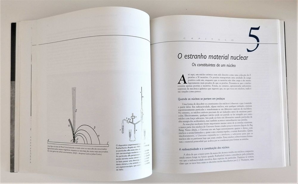 Livro Núcleo Uma viagem ao coração da matéria Ray Mackintosh